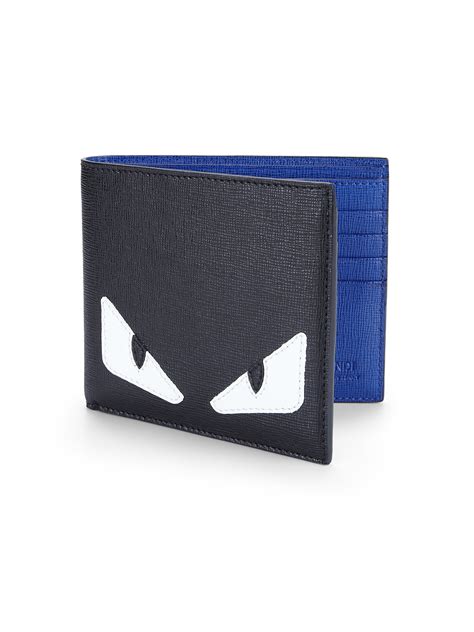 fendi blue wallet|fendi men's wallets.